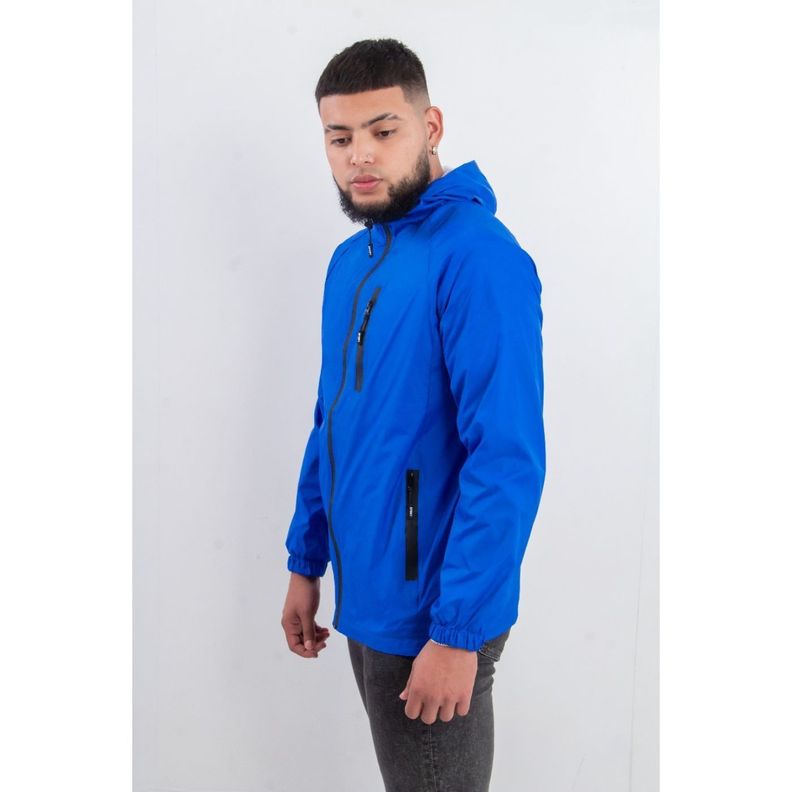 Chaqueta Hombre Corta Viento Impermeable Parka Liviana Colores 9283-2