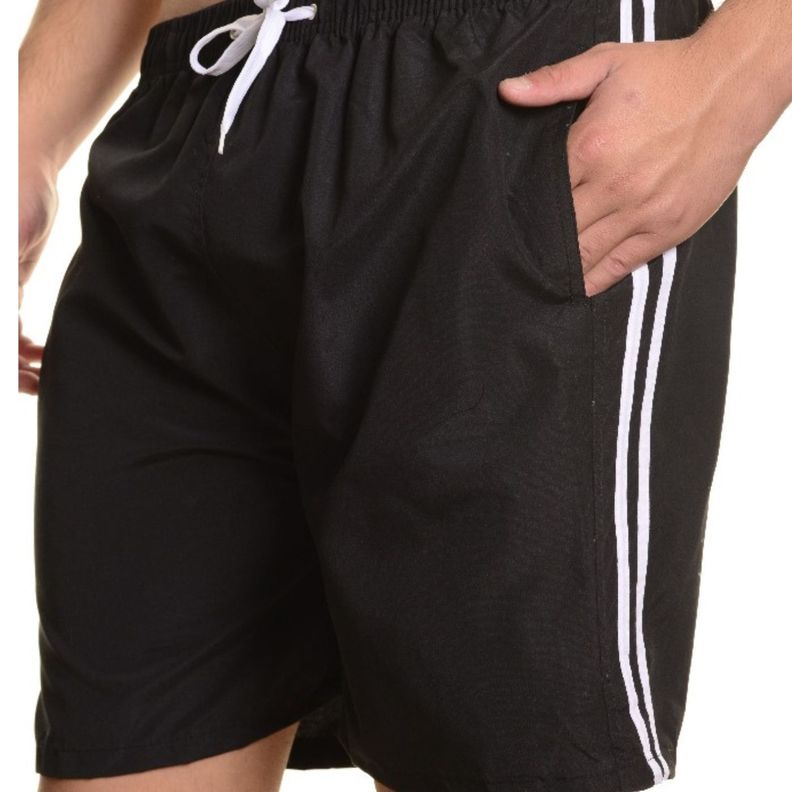 Traje De Baño Hombre Forro Malla Lineas 203-1
