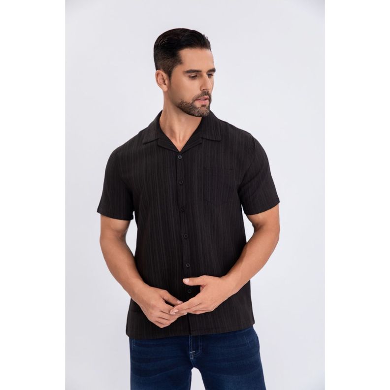 Camisa Breeze Resort Regular Fit Verano Fashion Hombre Calidad 159-2