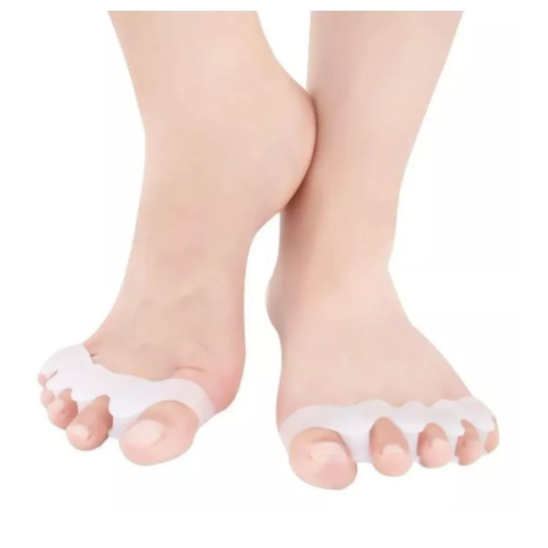 Pack 2 Pares Corrector Juanete Pies Separador 5 Dedos 213