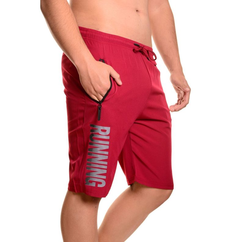 Short Deportivo Hombre Secado Rápido Bolsillos Running 525-0
