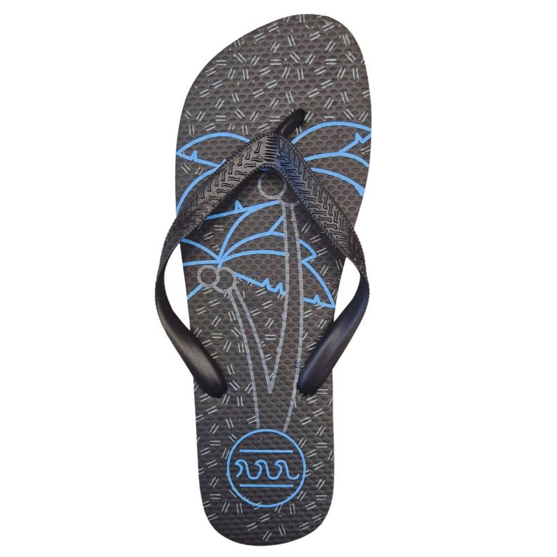 Pack 2 Pares Hawaianas Hombre Sandalias Suela Goma 2103-2