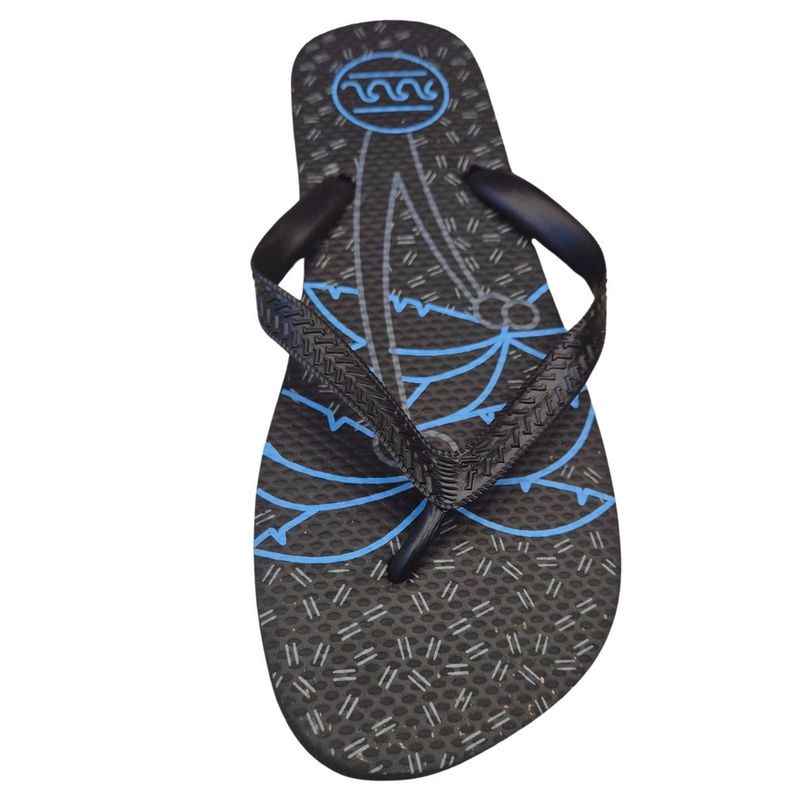 Pack 2 Pares Hawaianas Hombre Sandalias Suela Goma 2103-3