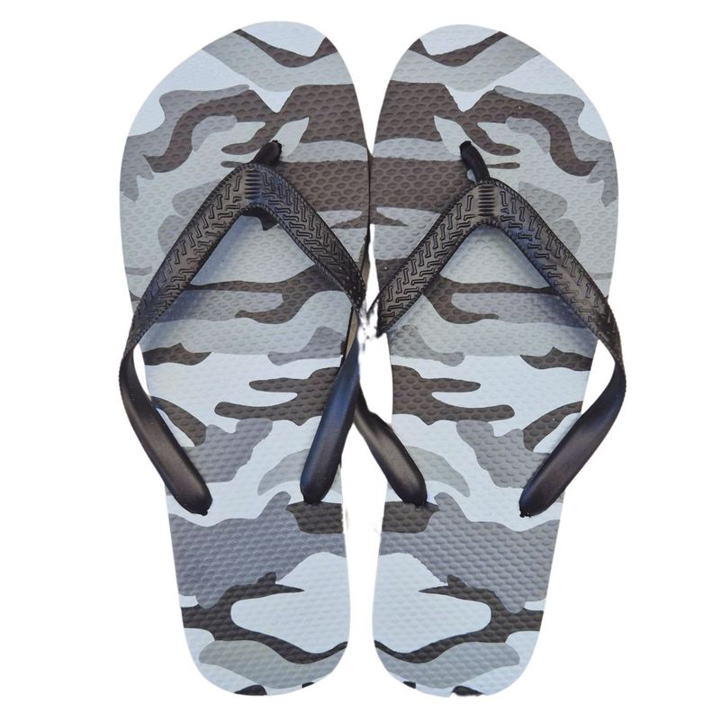 Pack 2 Pares Hawaianas Hombre Sandalias Suela Goma 2103-5