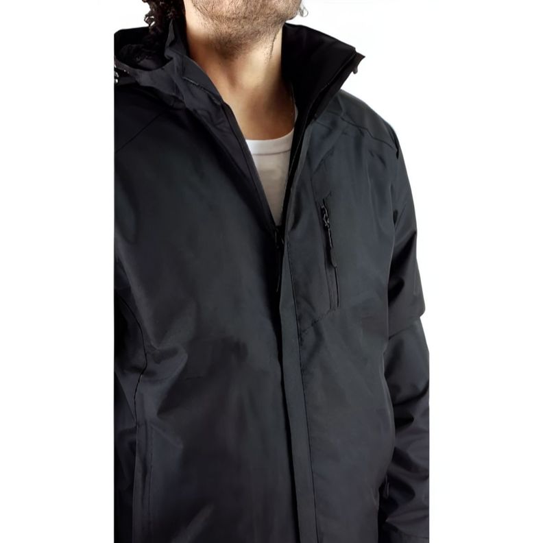 Chaqueta Hombre Parka Invierno Forro Interior Piel Premium H302-0