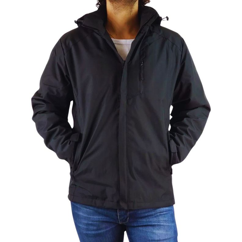 Chaqueta Hombre Parka Invierno Forro Interior Piel Premium H302-4