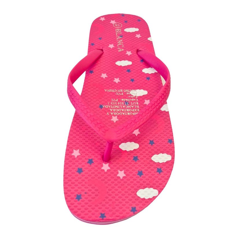 Pack 2 Pares Chalas Mujer Hawaianas Sandalias Suela Goma 1013-5