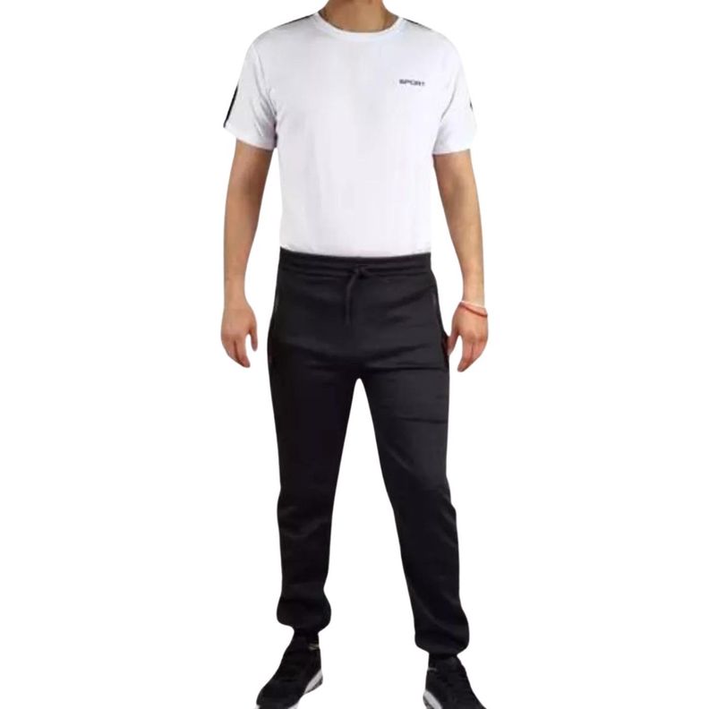 Pantalón Buzo Hombre Algodón Jogger Verano 901-4