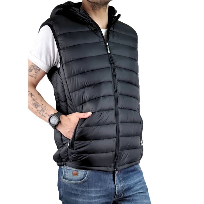 Parka Sin Mangas Hombre Chaqueta Calidad Premium Gruesa 909-1
