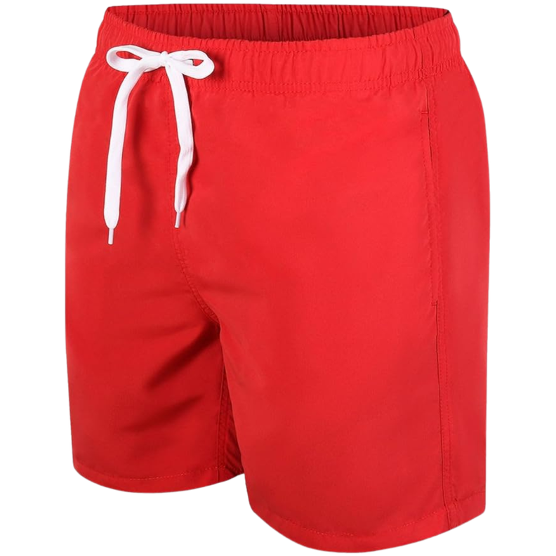 Traje De Baño Hombre Forro Malla Colores Liso 205-2