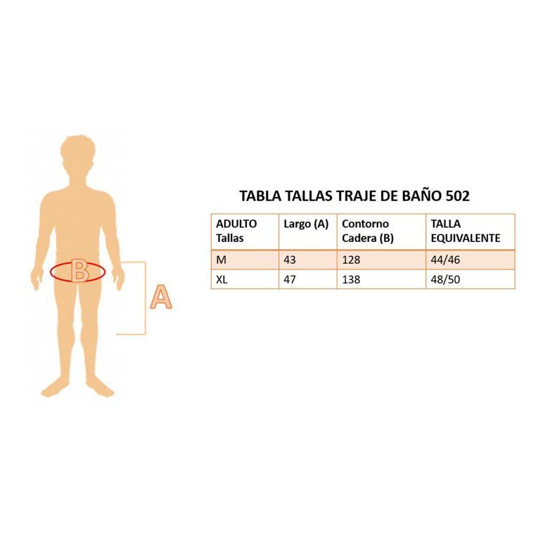 Traje De Baño Hombre Forro Malla Colores Liso 205-4