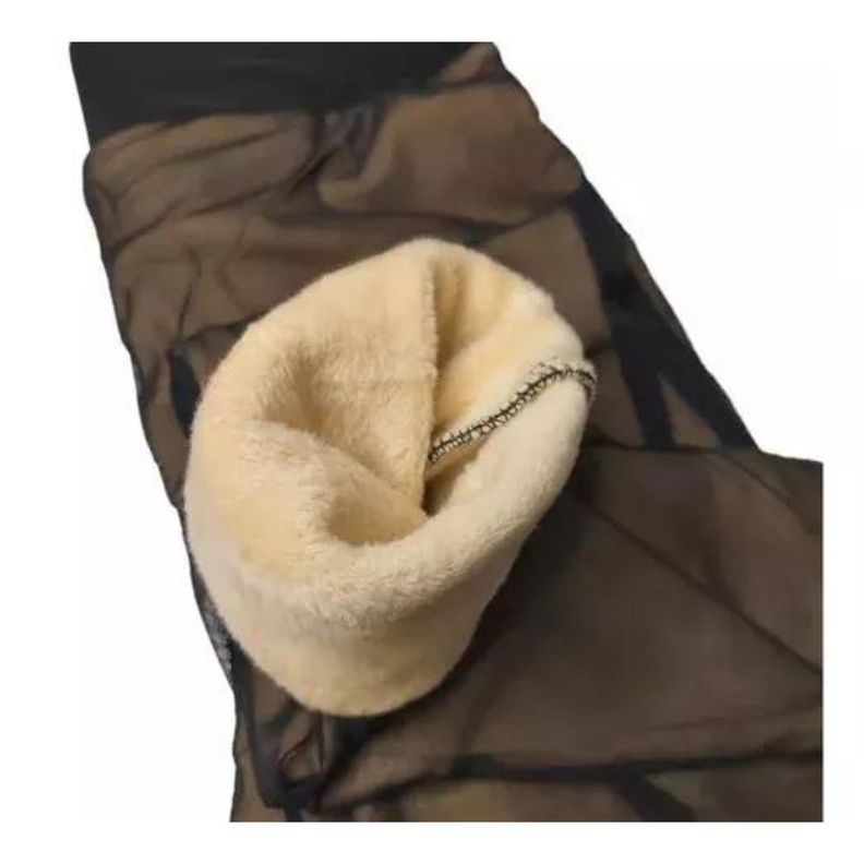 Calza Efecto Piel Mujer Invierno Forro Piel-3