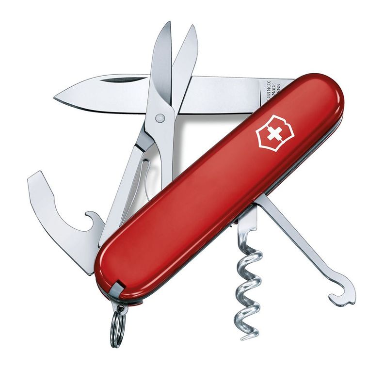 Navaja Compact color Rojo Victorinox-0