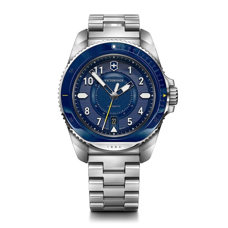 Reloj Journey 1884 Automático dial azul correa ace-0