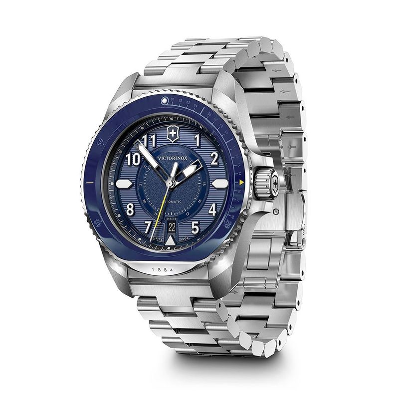 Reloj Journey 1884 Automático dial azul correa ace-1