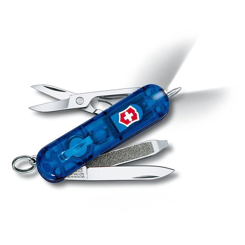 Navaja Signature Lite rojo traslúcido Victorinox-2