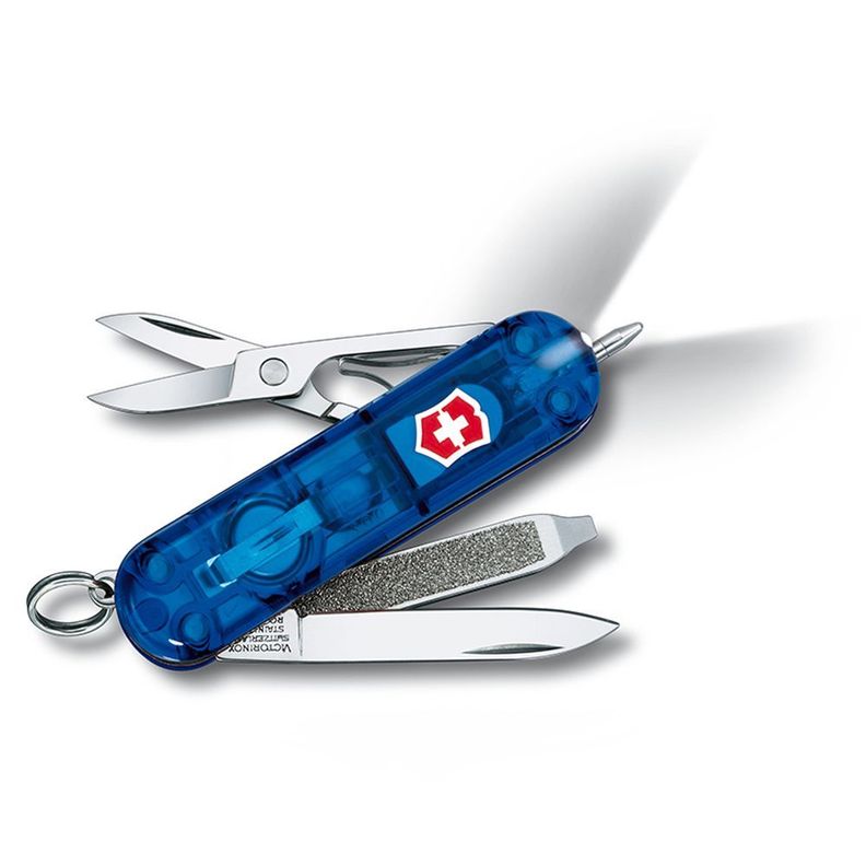 Navaja Signature Lite rojo traslúcido Victorinox-1