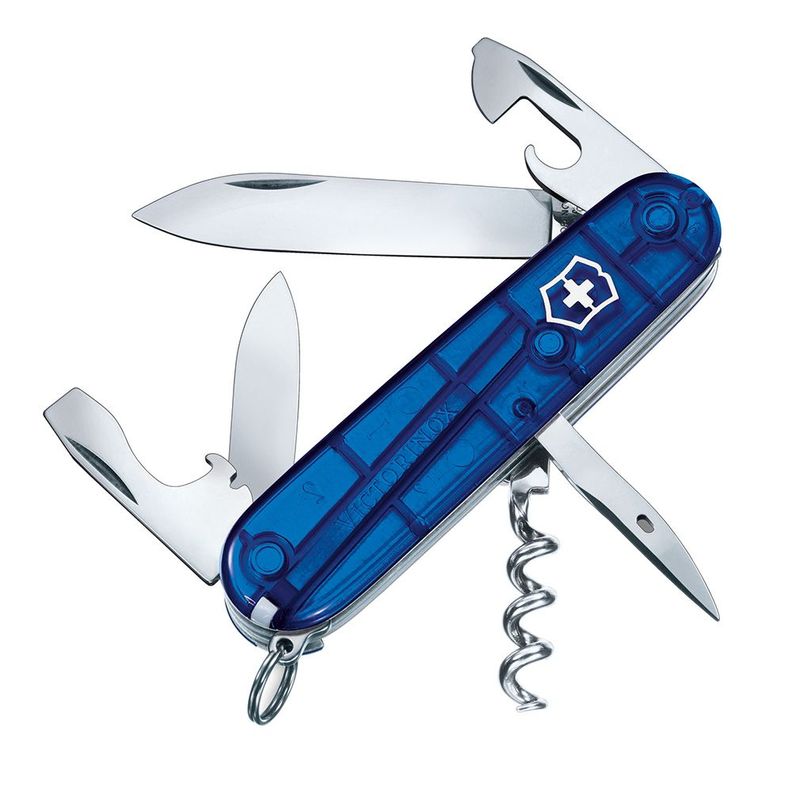 Navaja Spartan color Azul transparente Victorinox-2