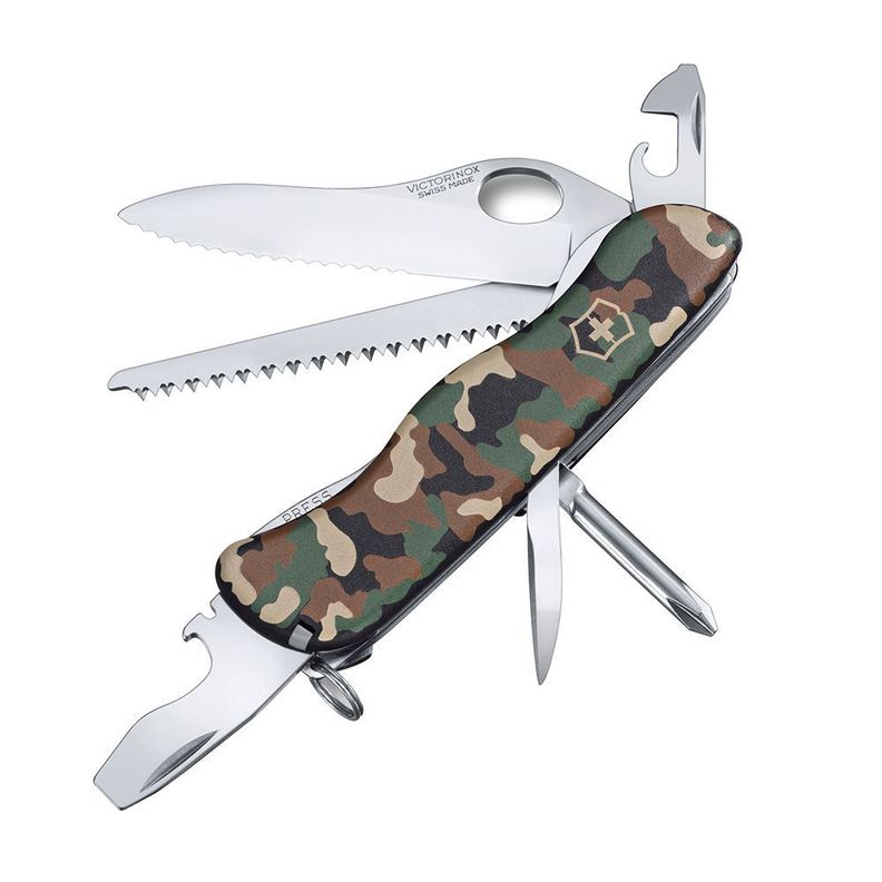 Navaja Trailfinder color Camuflaje Verde Victorinox-1