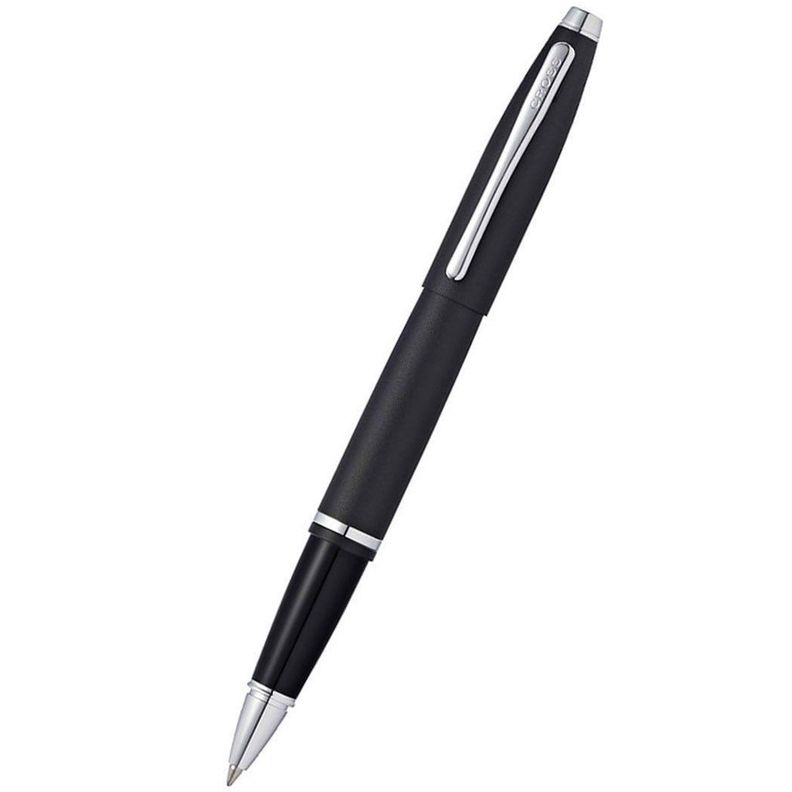 Bolígrafo Rollerball Cross Calais Negro Mate.-0
