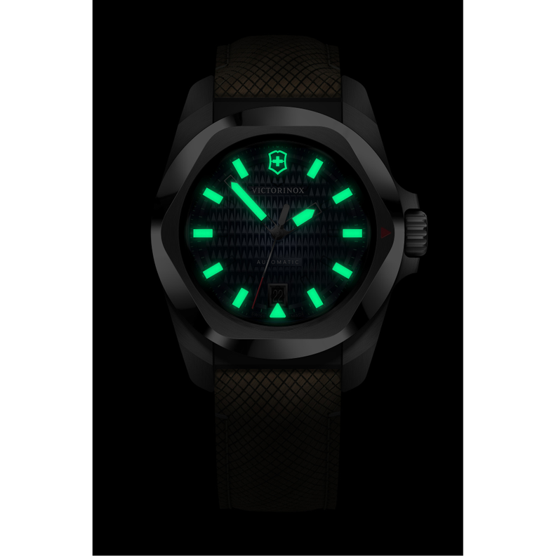 Reloj I.N.O.X. Automático correa de madera azul Victorinox-4