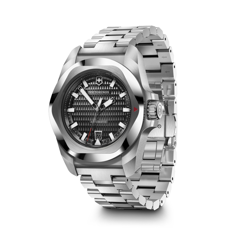 Reloj I.N.O.X. Automático correa de acero inoxidable negro Victorinox-2