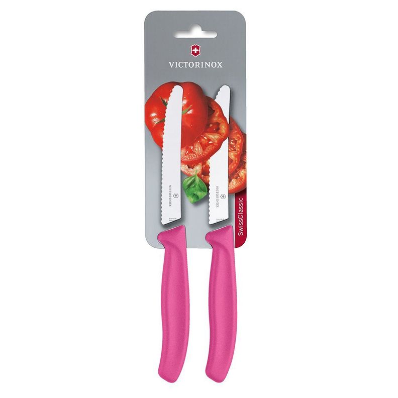 Cuchillo verdura rosado 11 cm Victorinox-0