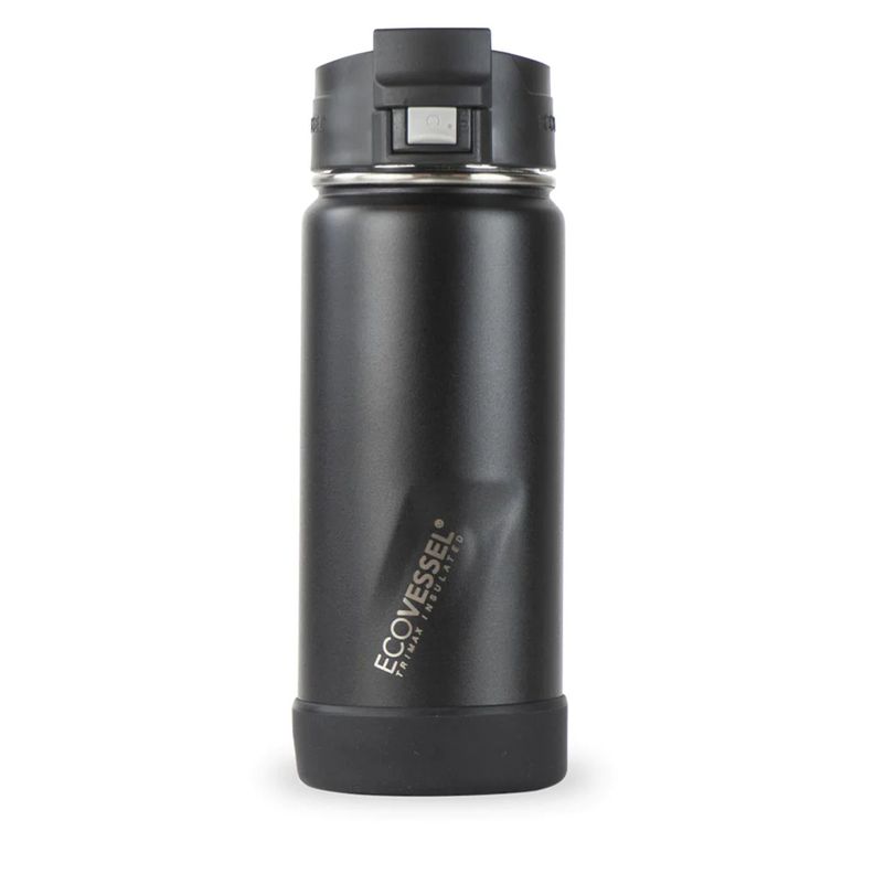 Botella inox de viaje 473 ml The Perk Negro.-0