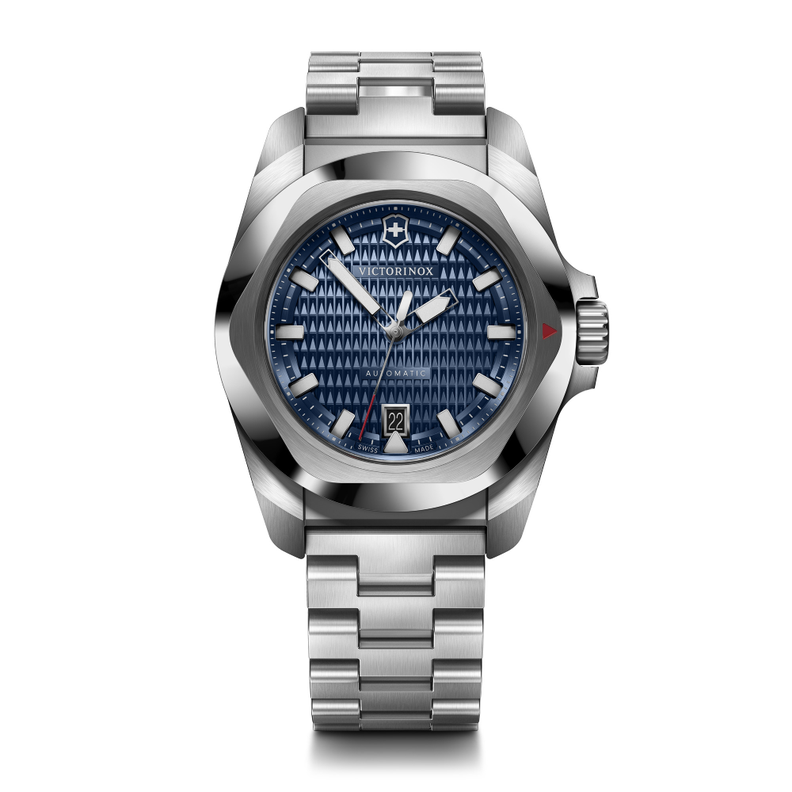 Reloj I.N.O.X. Automático correa de acero inoxidable azul Victorinox-0