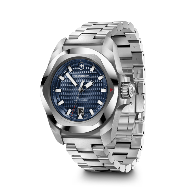 Reloj I.N.O.X. Automático correa de acero inoxidable azul Victorinox-2