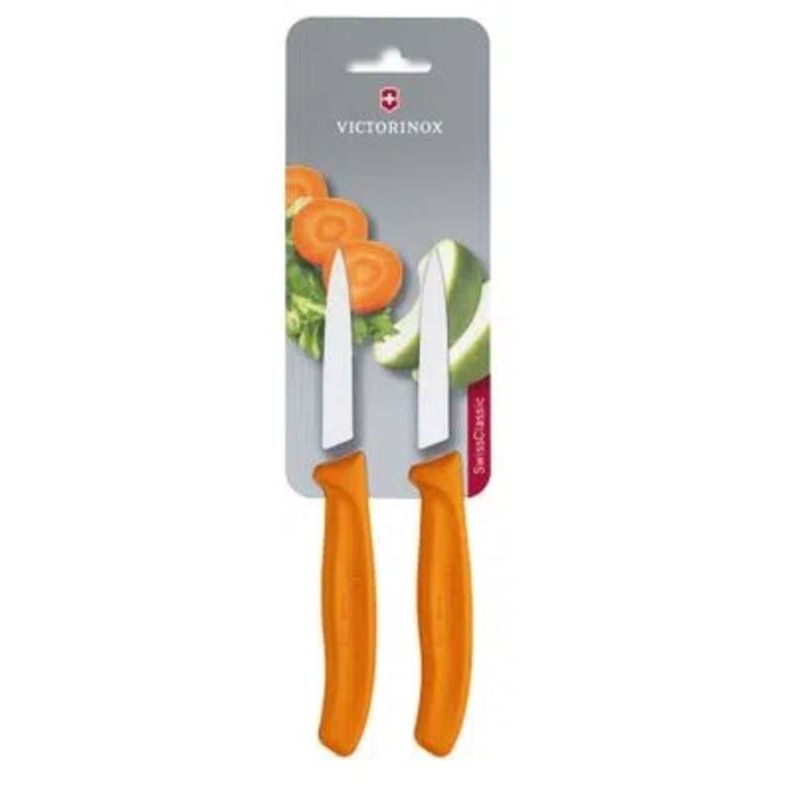 Cuchillo verdura mondador naranjo 8 cm Victorinox-0