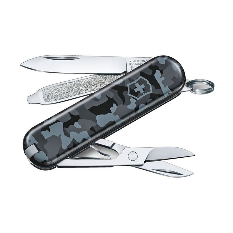 Navaja Classic SD color Camuflaje Azul Victorinox-0