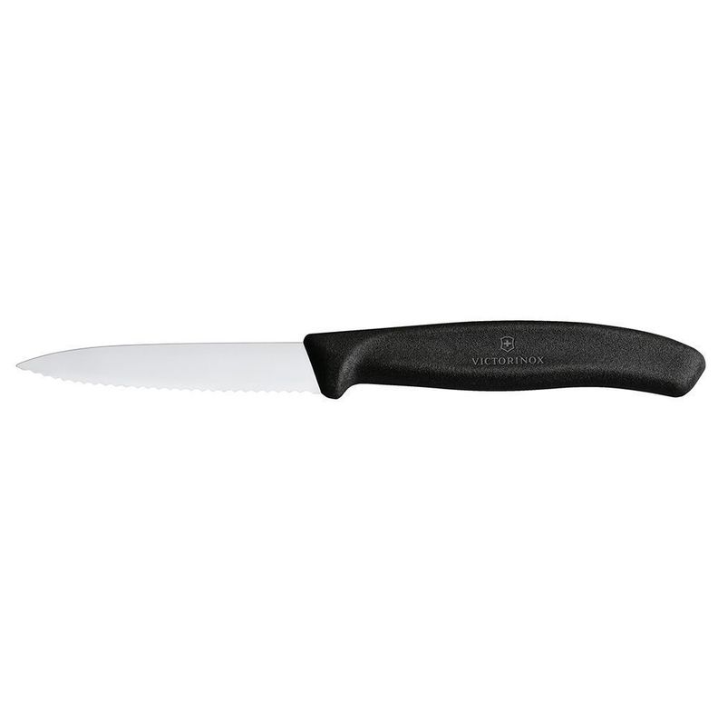 Cuchillo verdura negro 8 cm Victorinox