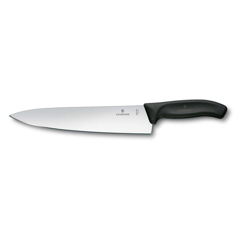 Cuchillo Swiss Classic para chef 25 cm negro Victorinox
