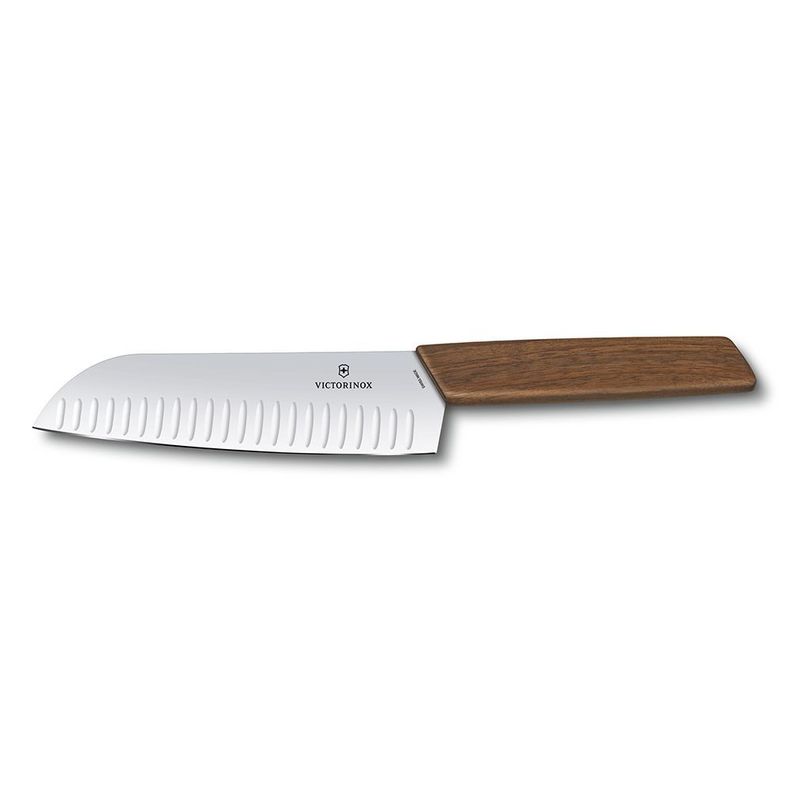 Cuchillo Santoku Swiss Modern café 17cm Victorinox-0