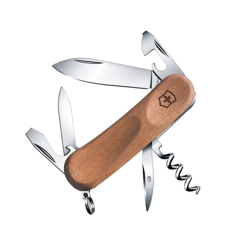 Navaja Evolution Wood 10 color Nuez Victorinox-1
