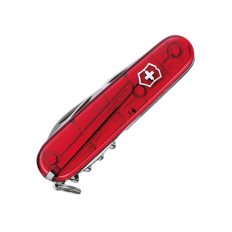 Navaja Spartan color Rojo transparente Victorinox-1