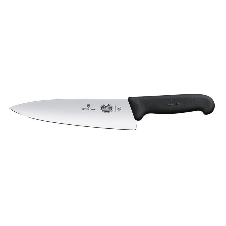 Cuchillo Fibrox extra ancho Negro 20 cm Victorinox-0