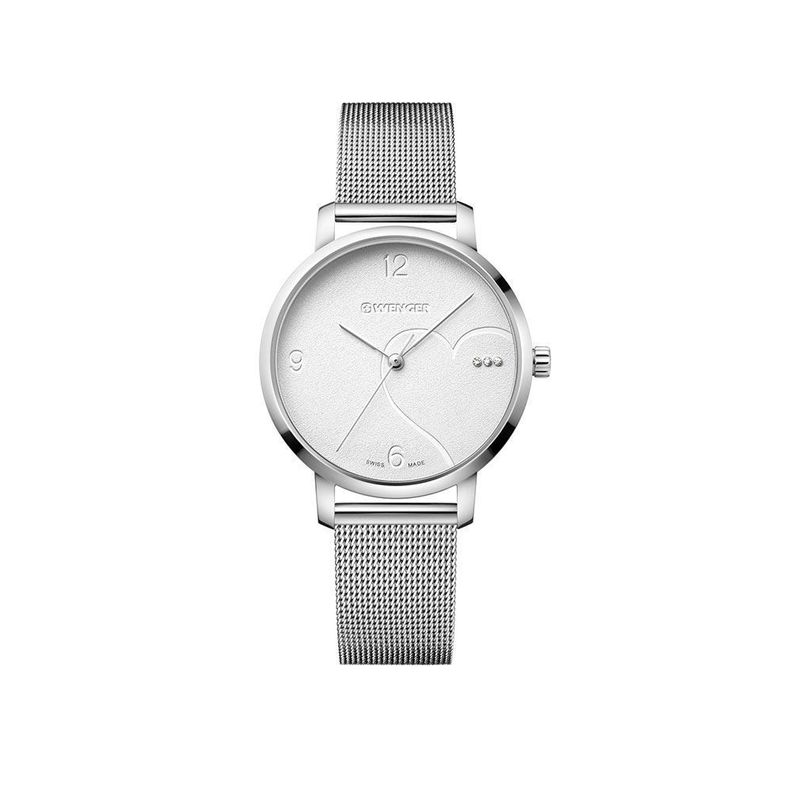 Reloj Metropolitan Donnissima Plata Wenger Blanco