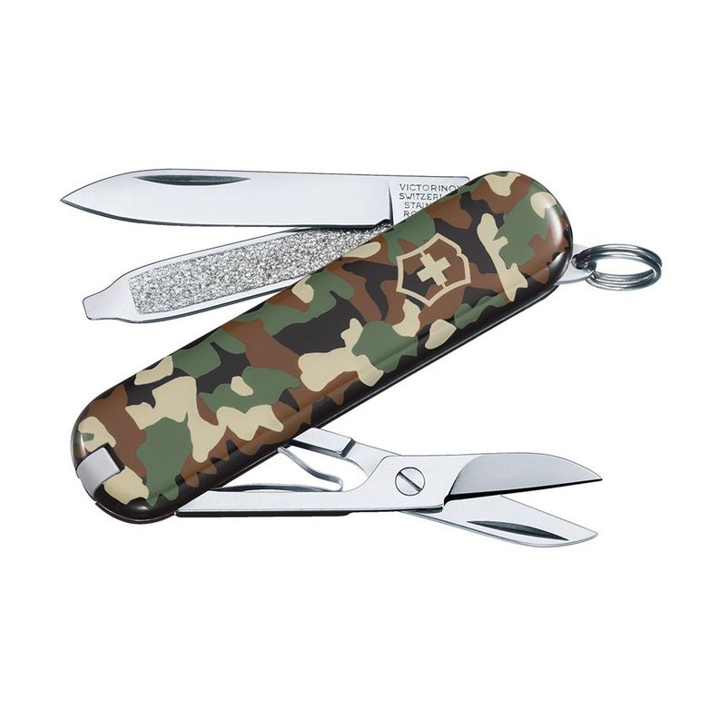 Navaja Classic SD color Camuflaje Verde Victorinox-0