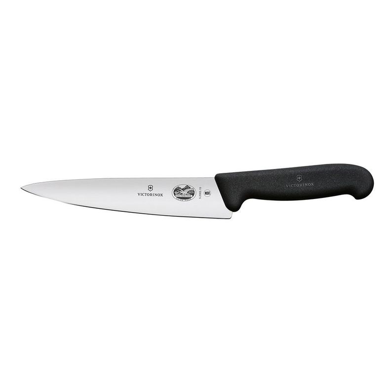 Cuchillo Fibrox color Negro 19 cm Victorinox-0
