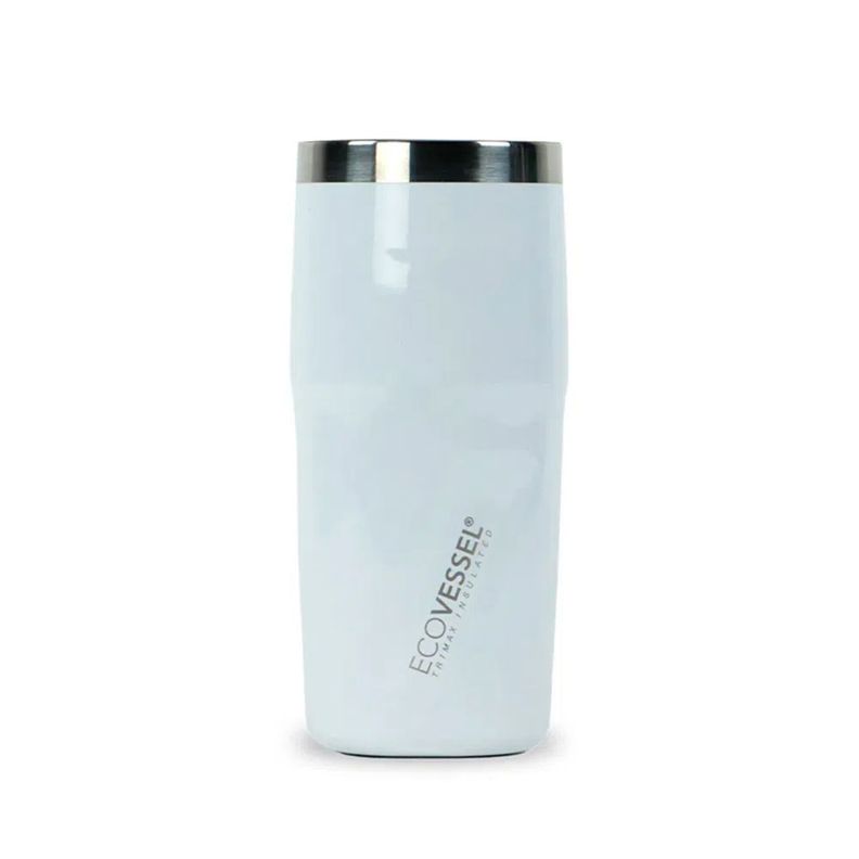 Vaso termico inox 473 ml The Metro Blanco.