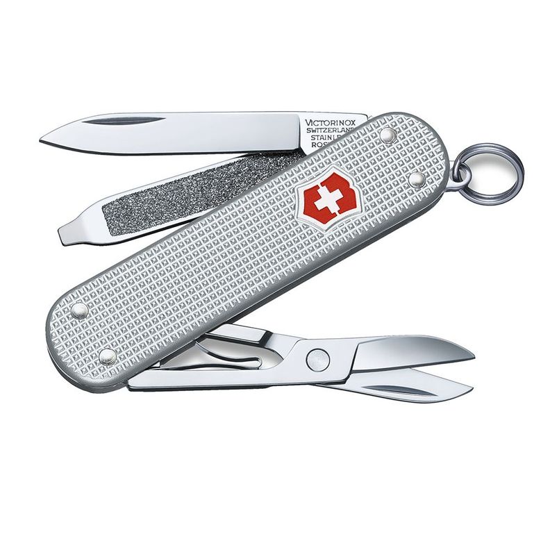 Navaja Classic Alox color Plata Victorinox-0