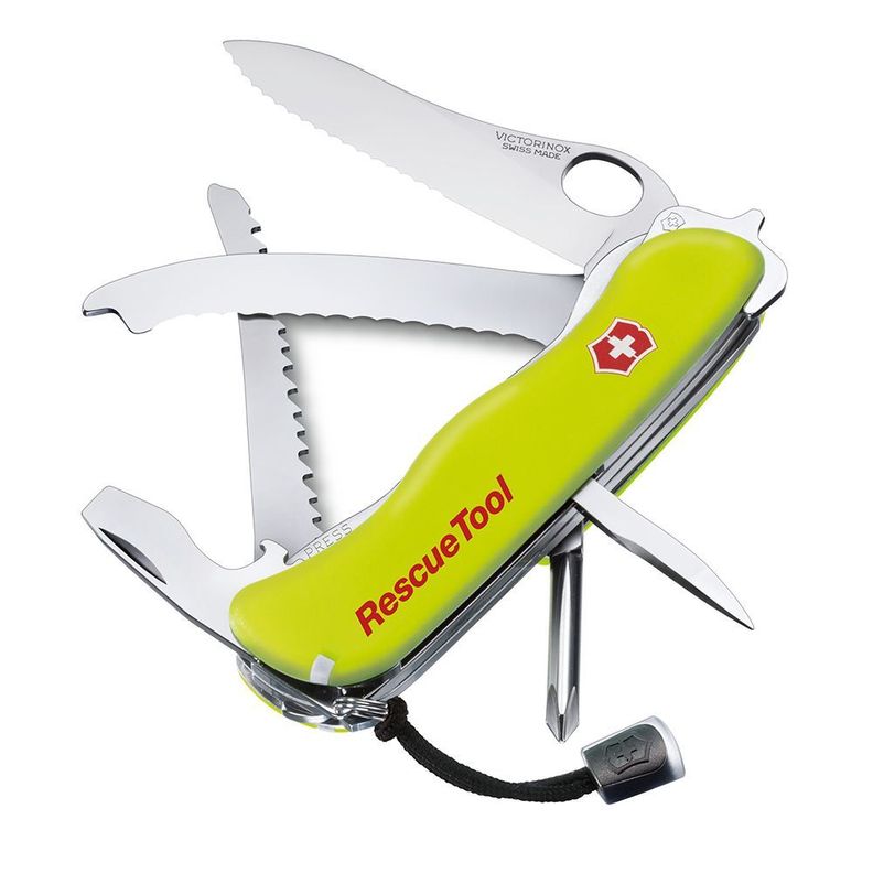 Navaja Rescuetool color Amarillo Victorinox-1