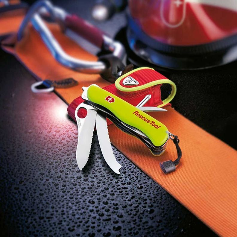 Navaja Rescuetool color Amarillo Victorinox-2