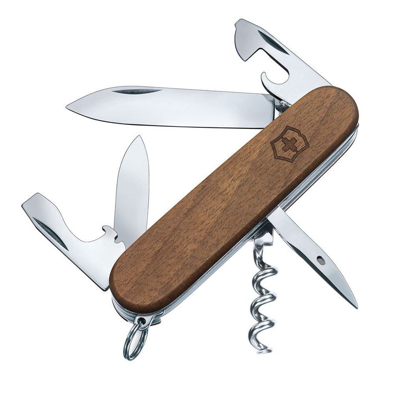 Navaja Spartan de madera color Nuez Victorinox-1
