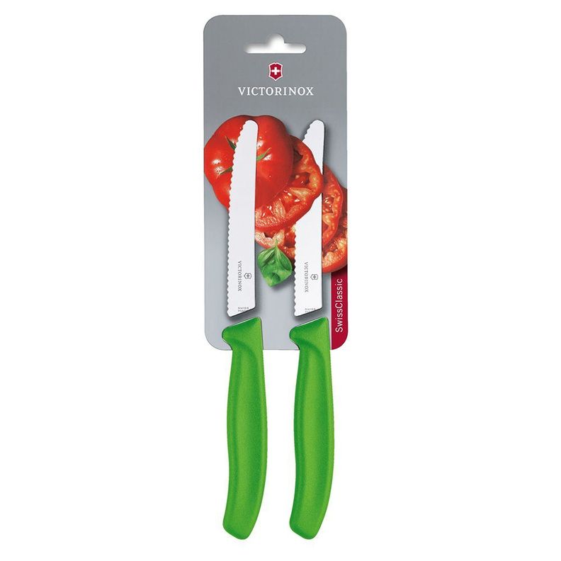 Cuchillo verdura verde 11 cm Victorinox-0