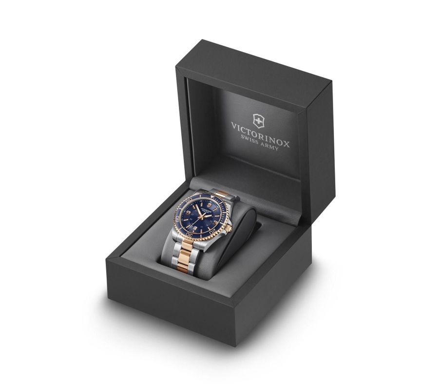 Reloj Maverick Chrono 43 mm correa bicolor-3