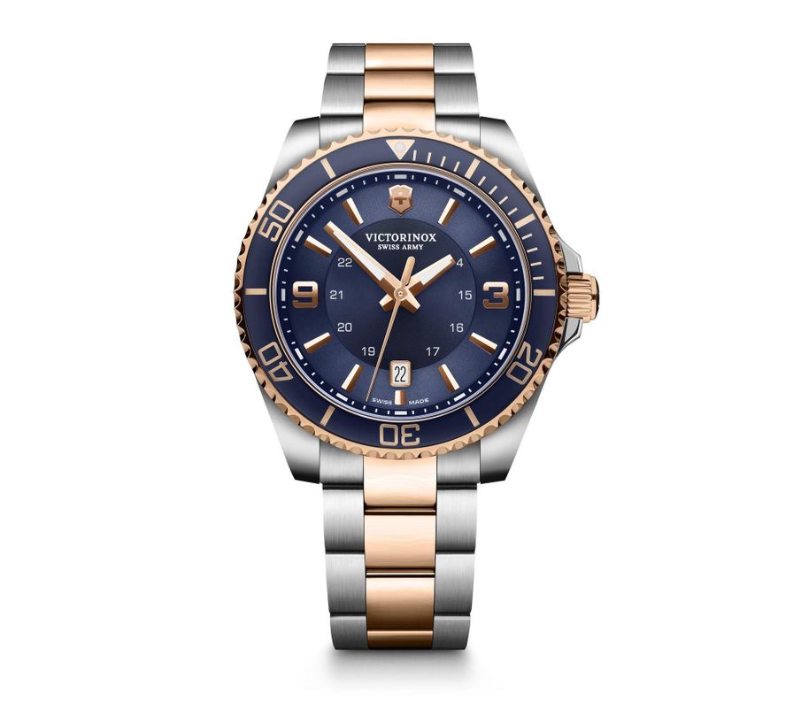 Reloj Maverick Chrono 43 mm correa bicolor-0