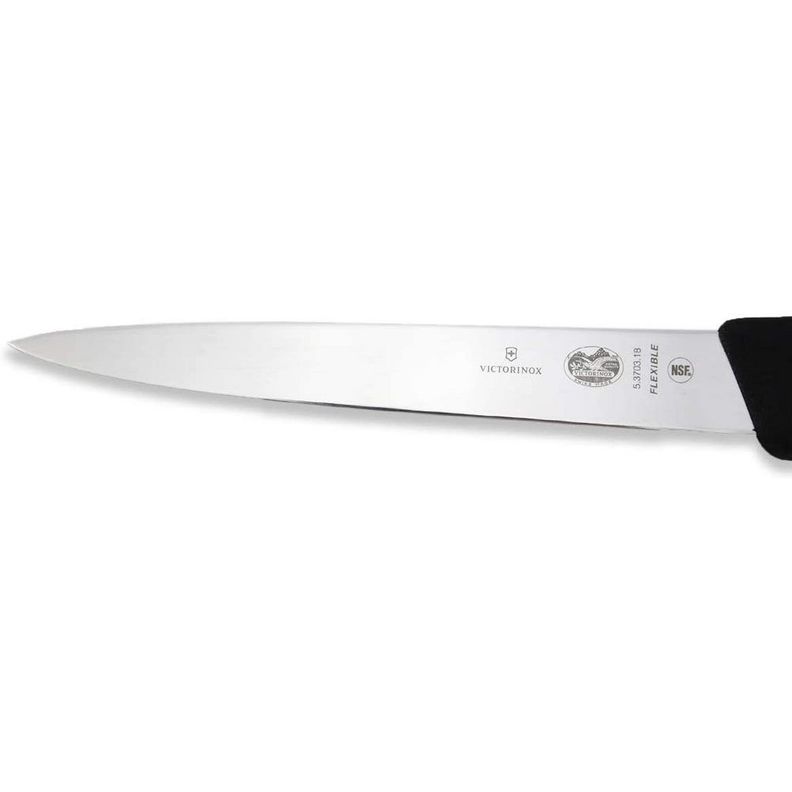 Cuchillo Carnicero Fibrox Negro 18 cm Victorinox-1